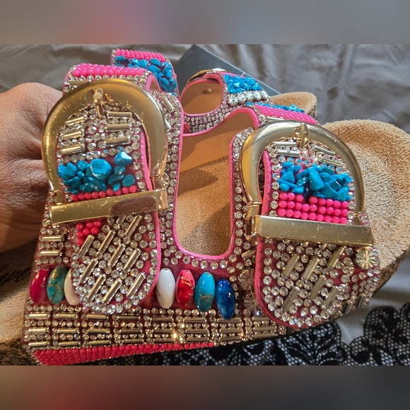 Beaded Sandals - Picture 3 of 7